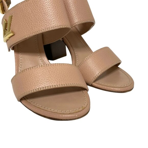 LOUIS VUITTON Horizon Line Sandals - Pink Women's Sandals Leather 620-082025 - Picture 3 of 8